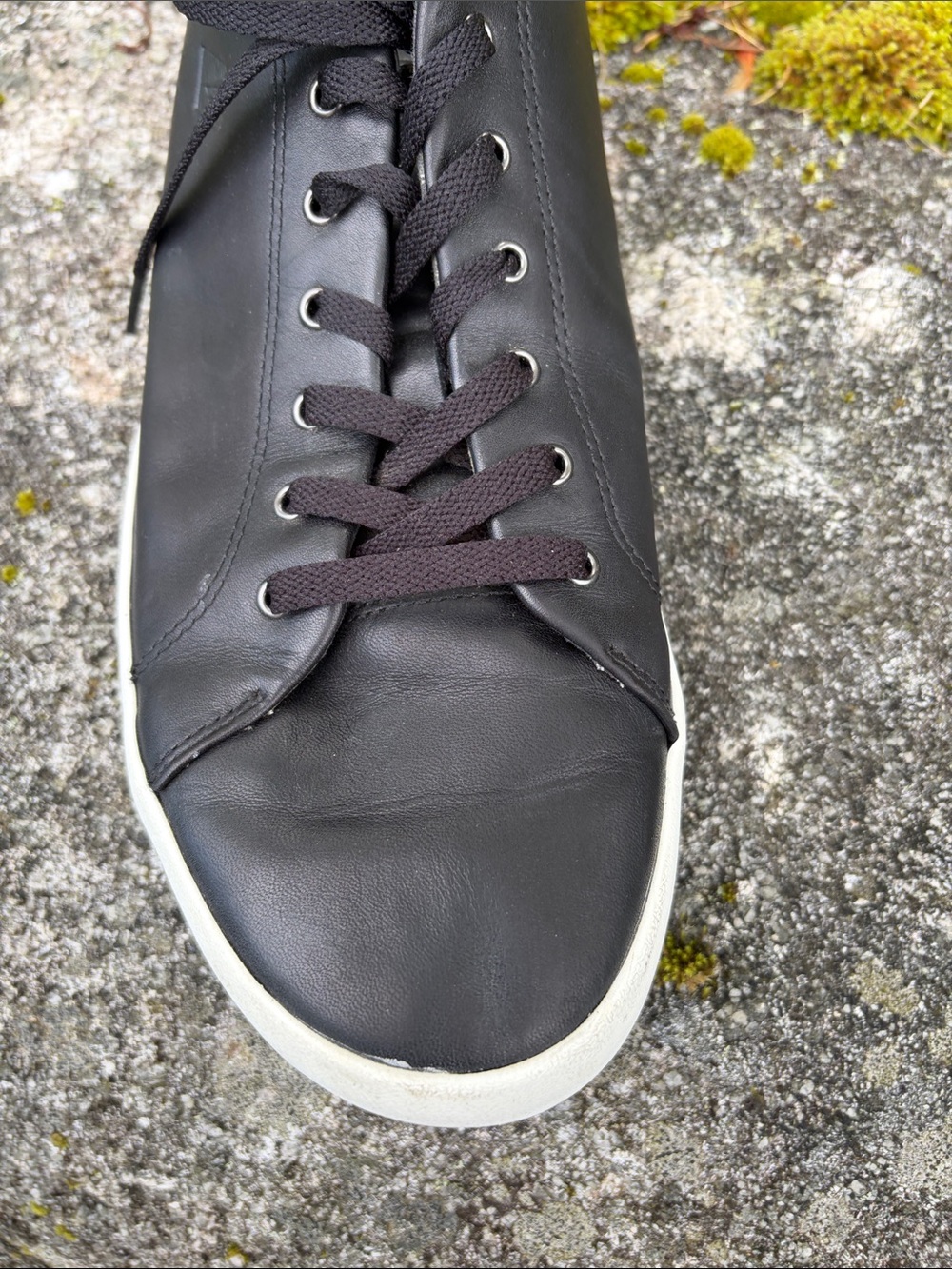 Sperry Top-Sider Men's Black Leather lace up sneakers casual work shoes size 11 - Picture 12 of 16